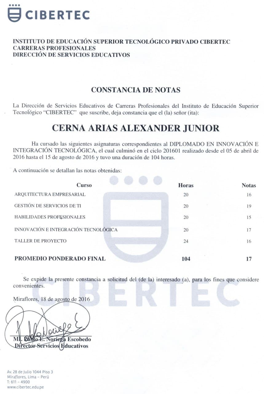 Certificado 2